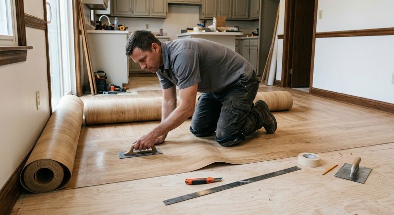 Sheet Flooring Installation in Georgetown, TX