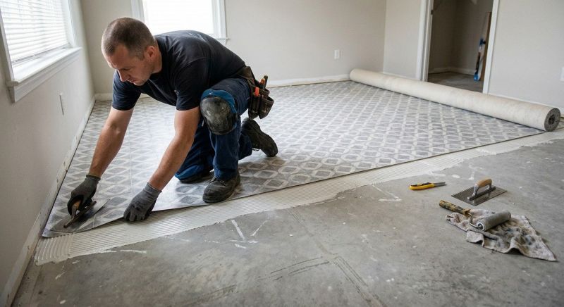 Sheet Vinyl Installation in Denver, CO