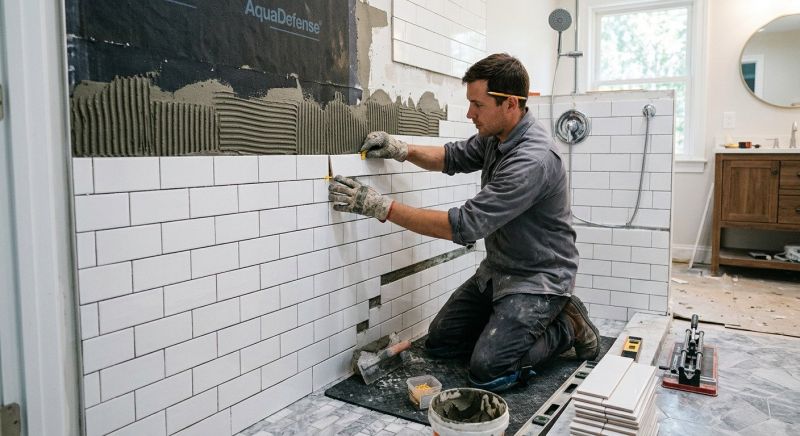 Shower Tiling Service in Conroe, TX