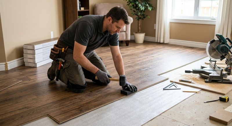Wood Laminate Installation in Roseville, CA