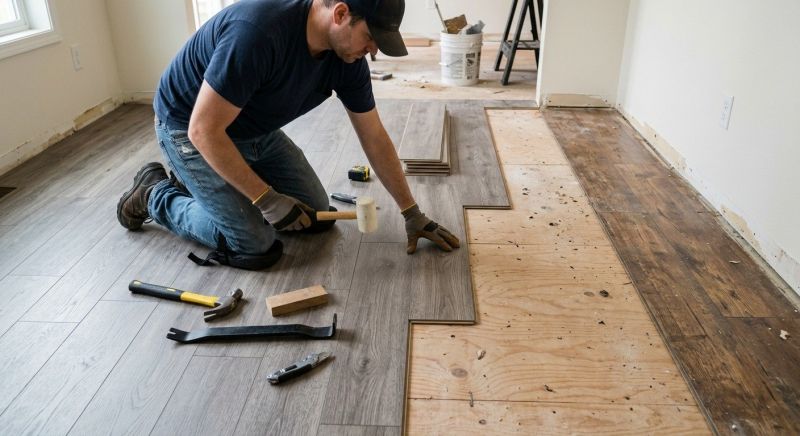 Laminate Floor Remodeling in Fort Wayne, IN