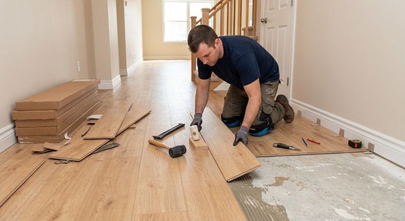 Laminate Floor Replacement in Loudoun County, VA
