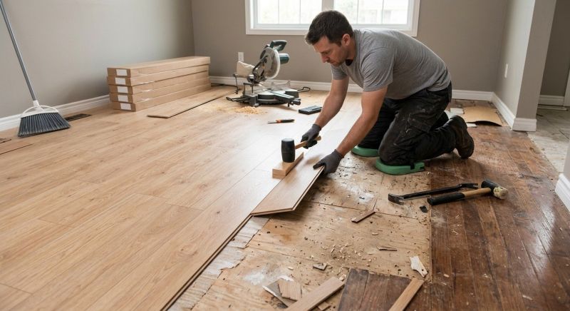 Laminate Flooring Replacement in Loudoun County, VA