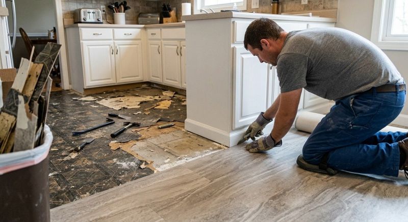 Linoleum Flooring Replacement in Phoenix, AZ