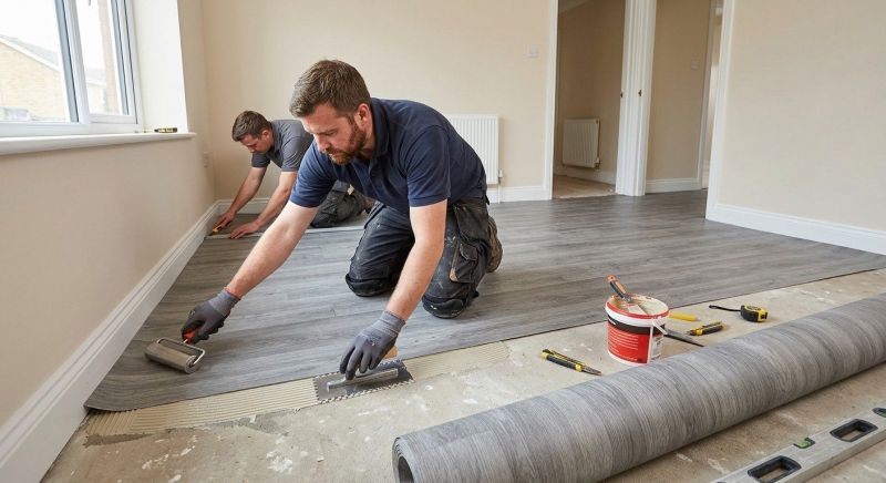 Sheet Flooring Installation in Cincinnati, OH