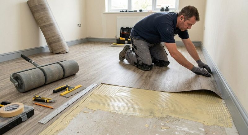 Sheet Flooring Installation in Mesa, AZ