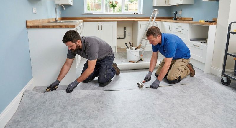 Sheet Linoleum Installation in Atlanta, GA