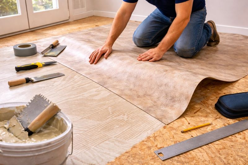 Sheet Vinyl Installation in Denver County, CO