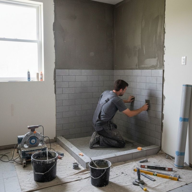 Shower Tiling Service in Alpharetta, GA